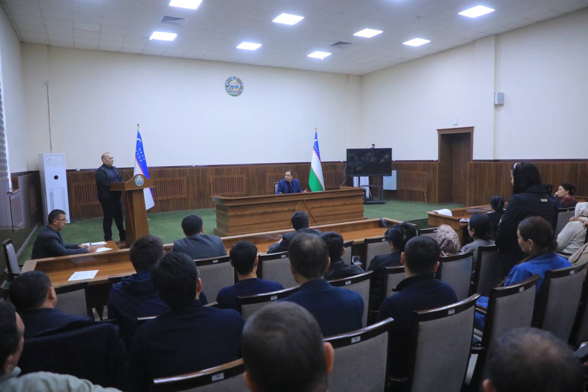 Pop tumanida sog‘liqni saqlash tizimidagi muammolar tanqidiy-tahliliy muhokama qilindi