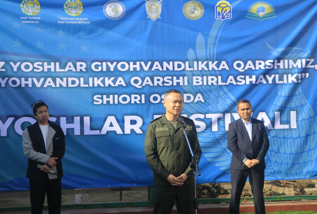 “Sog‘lom hayot – yoshlar tanlovi: Biz giyohvandlikka qarshimiz!”