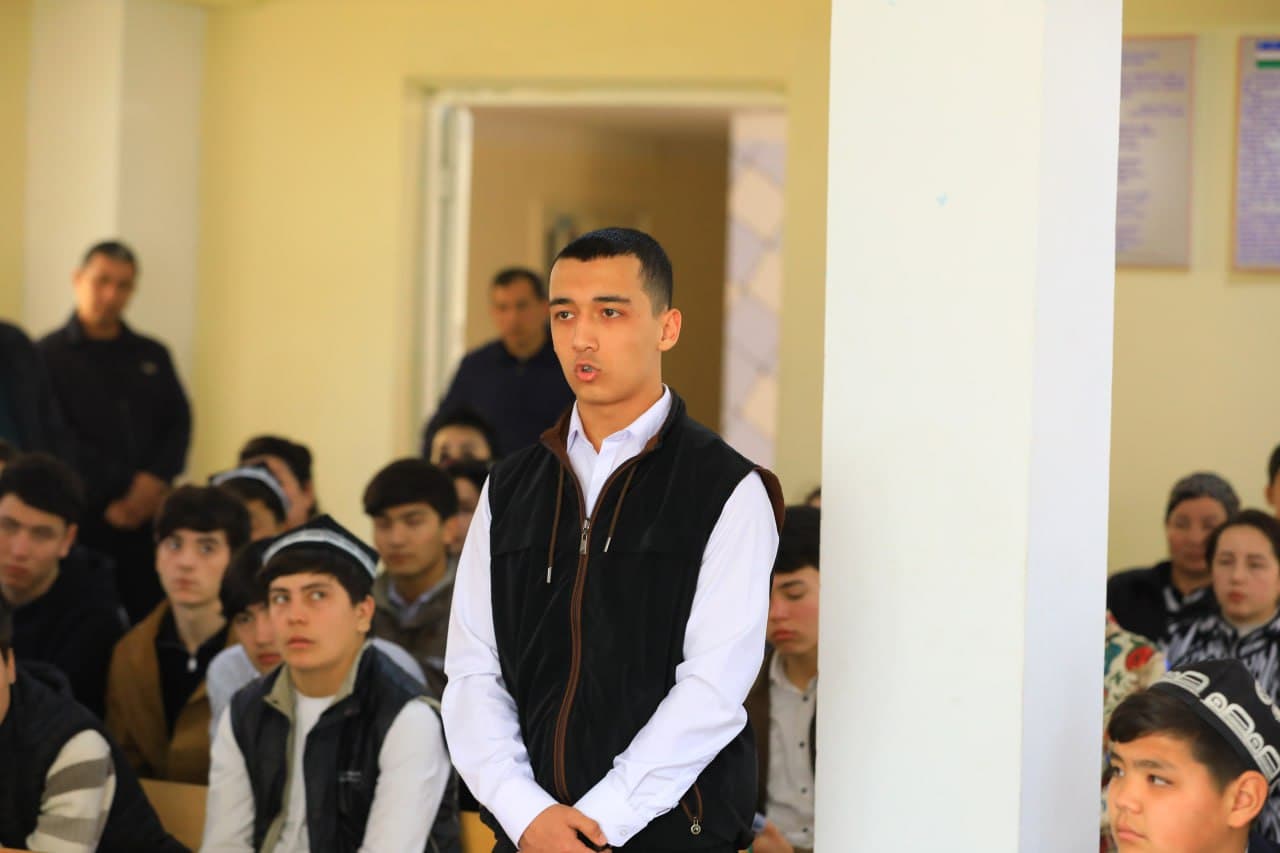 Popda “Prokuror va yoshlar uchrashuvi”