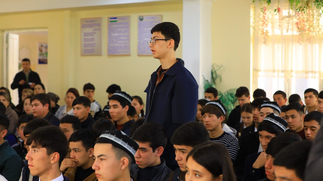 Popda “Prokuror va yoshlar uchrashuvi”