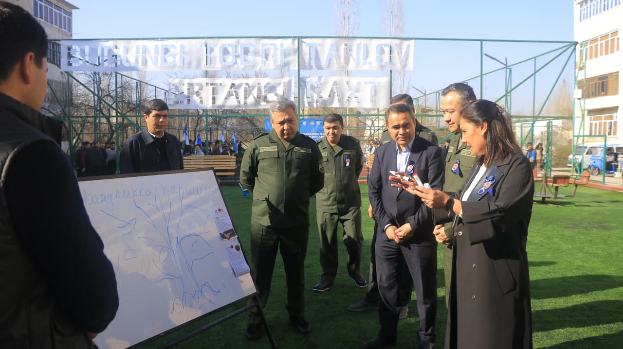 “Sog‘lom hayot – yoshlar tanlovi: Biz giyohvandlikka qarshimiz!”
