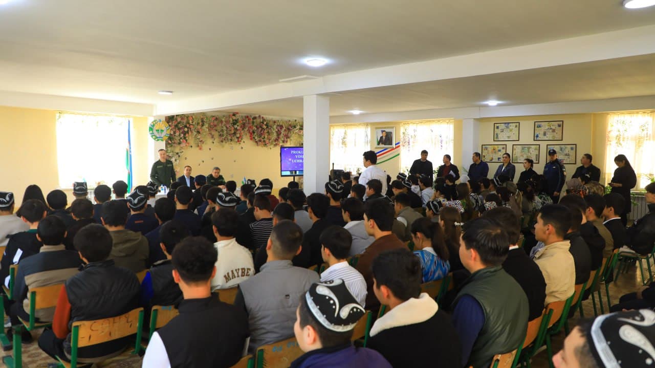 Popda “Prokuror va yoshlar uchrashuvi”