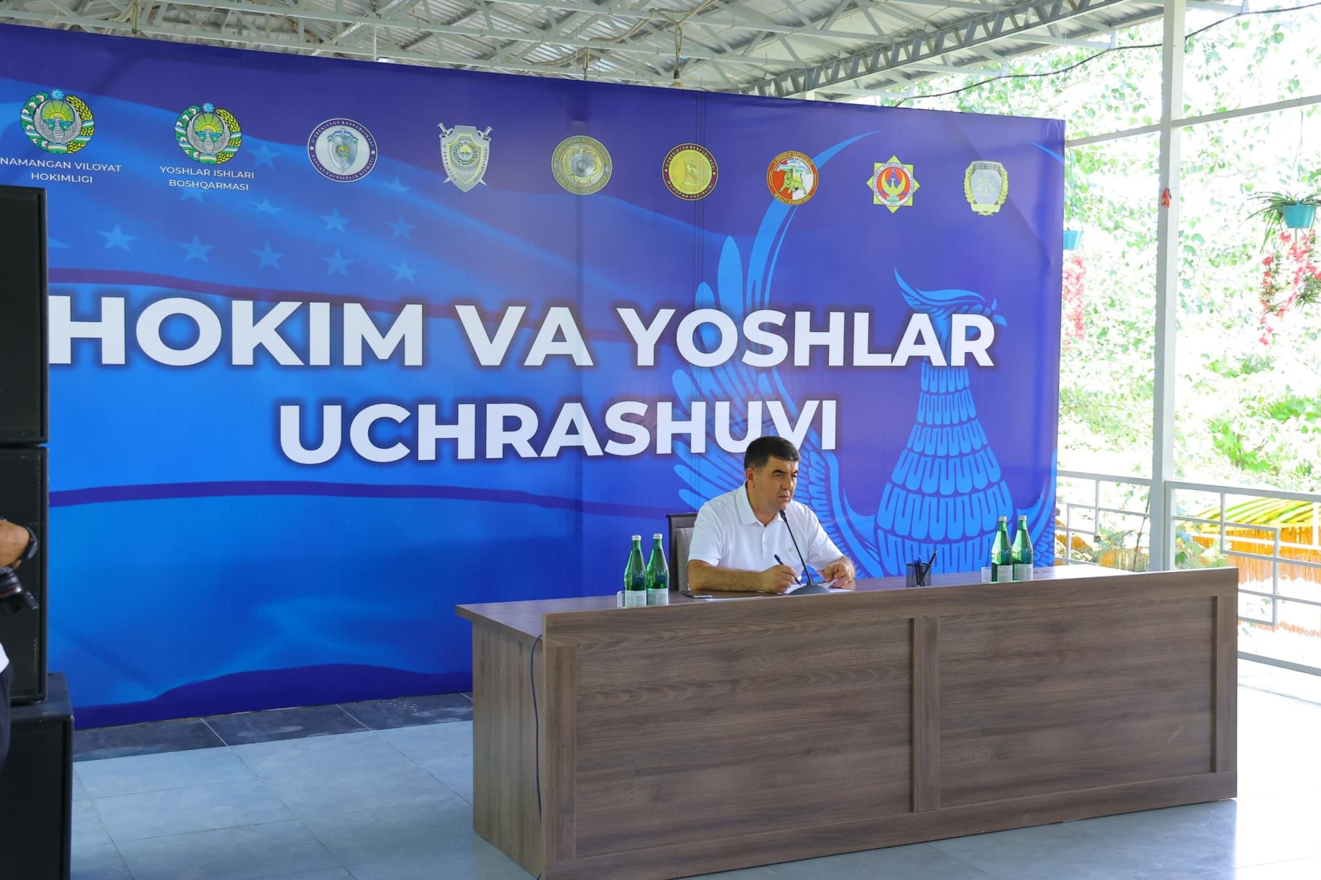 Pop tumanida viloyat hokimi va yoshlar uchrashuvi bo‘lib o‘tdi