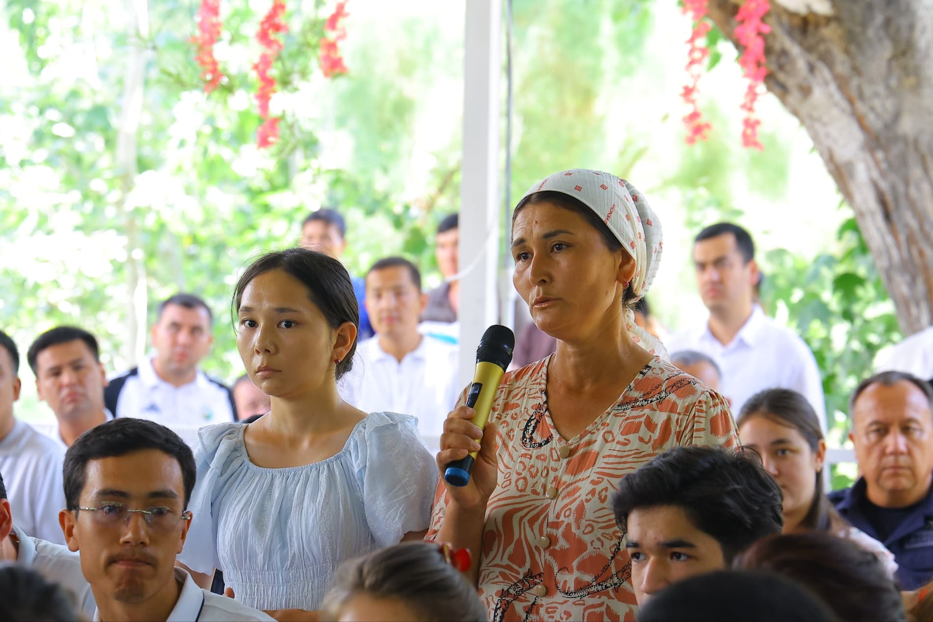 Pop tumanida viloyat hokimi va yoshlar uchrashuvi bo‘lib o‘tdi