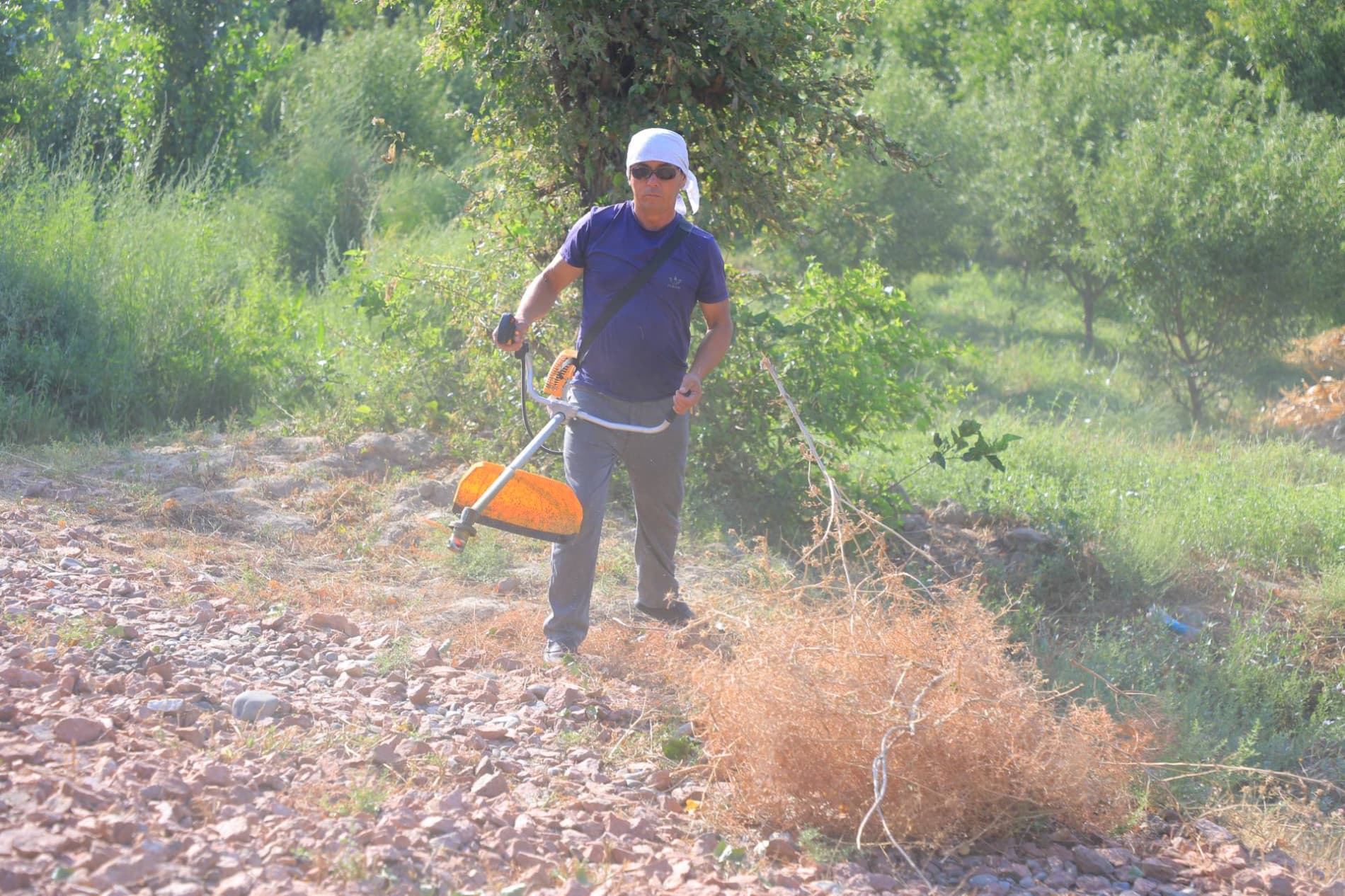 Temir yo‘l atroflari obod va xavfsiz hududga aylanmoqda