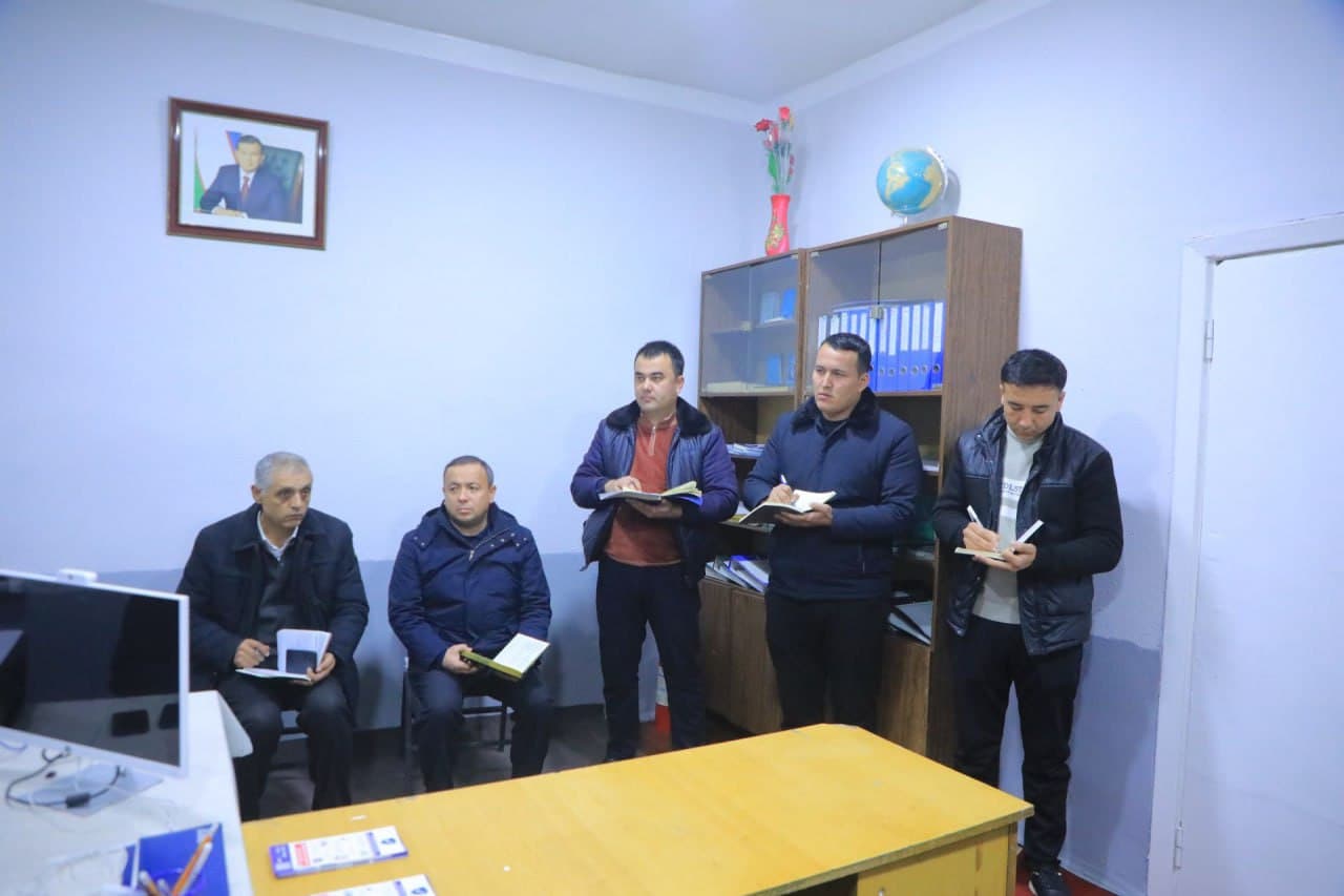 Monitoring Conducted in Assigned Mahallas