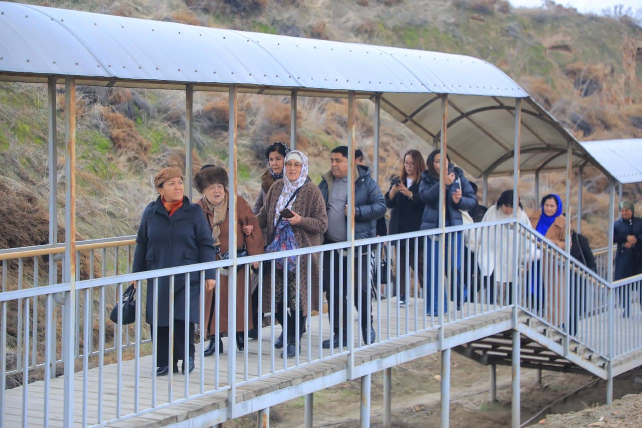 Participants of the 6th International Central Asian Women Farmers Forum Visited Ancient Axsikent