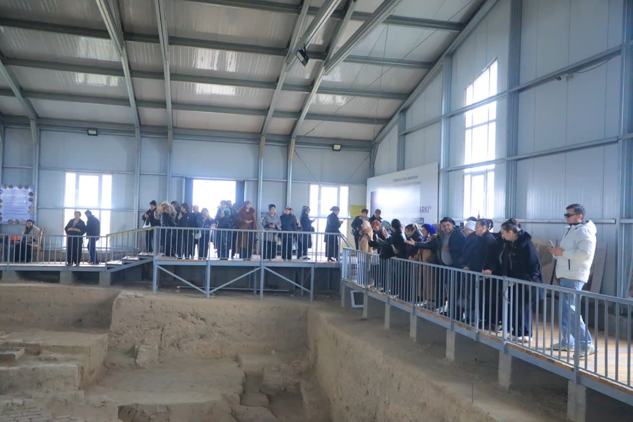 Participants of the 6th International Central Asian Women Farmers Forum Visited Ancient Axsikent