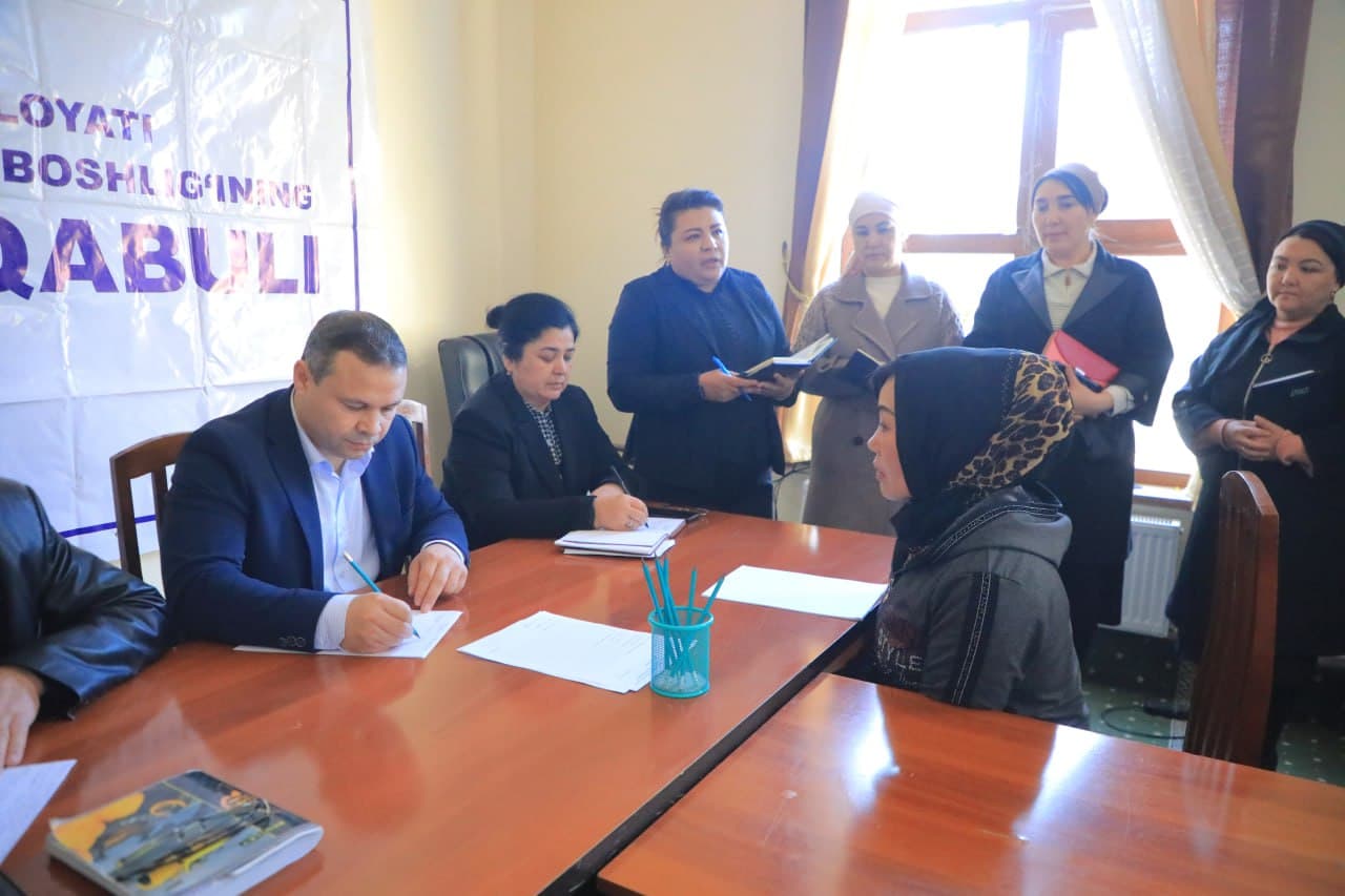 Head of the Justice Department Held a Mobile Reception