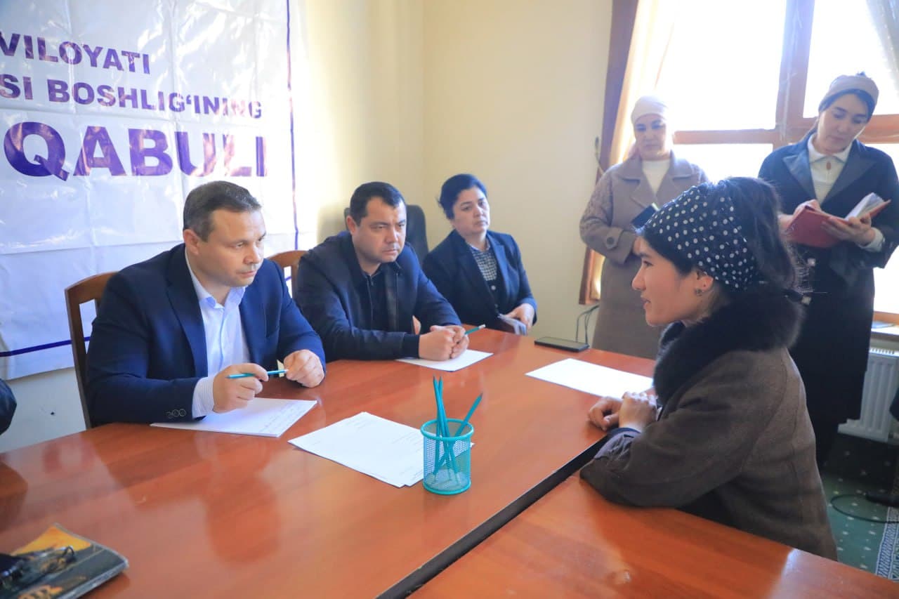 Head of the Justice Department Held a Mobile Reception