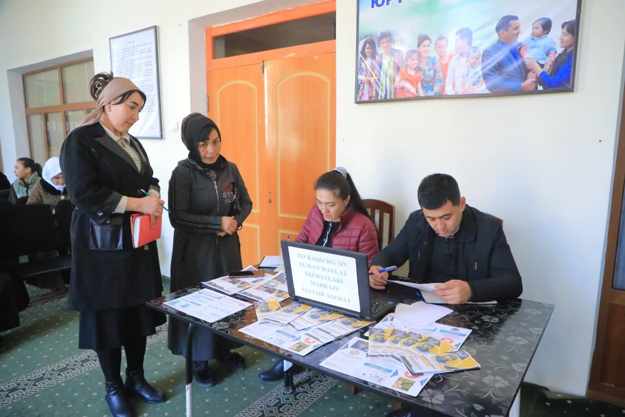 Head of the Justice Department Held a Mobile Reception