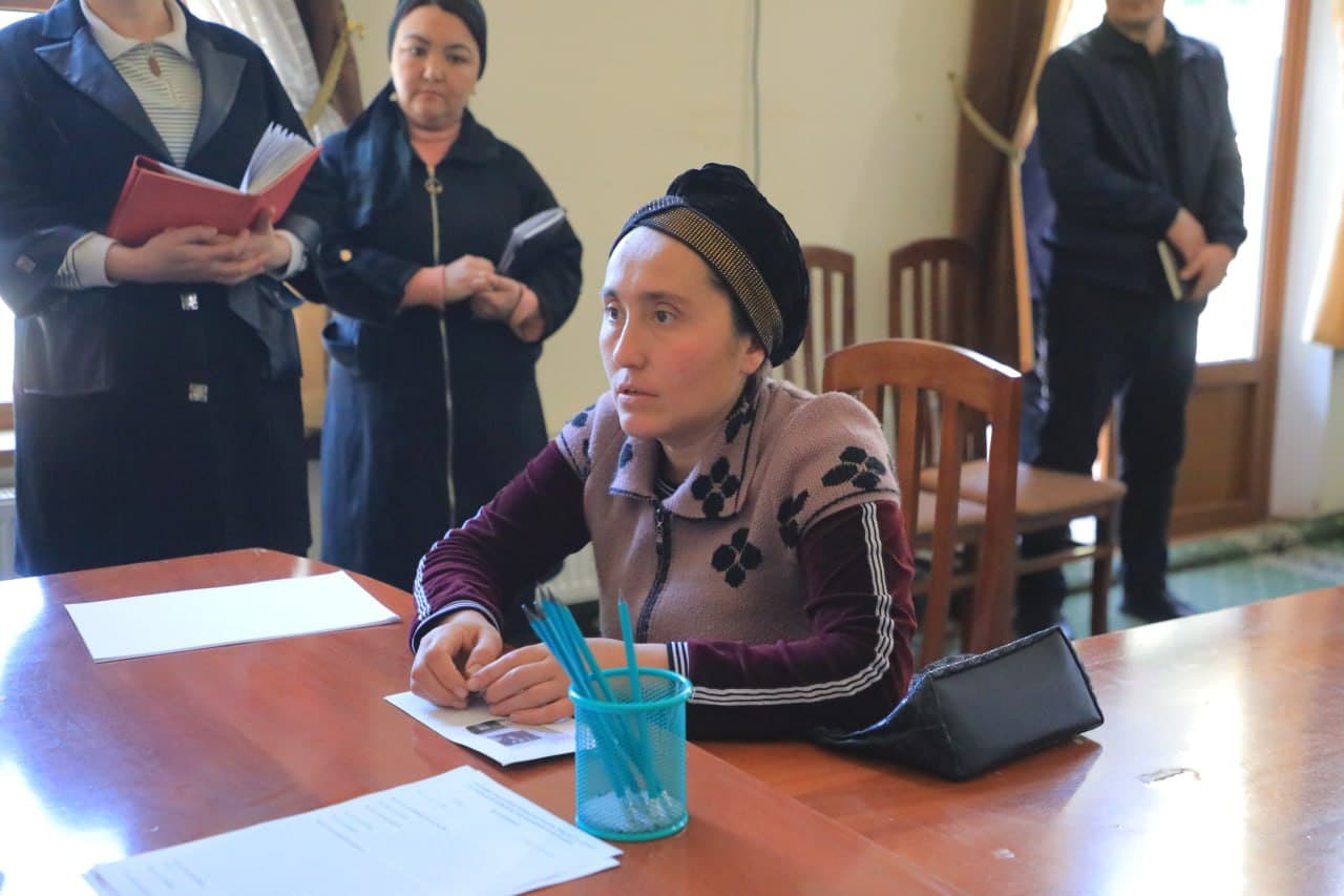 Head of the Justice Department Held a Mobile Reception