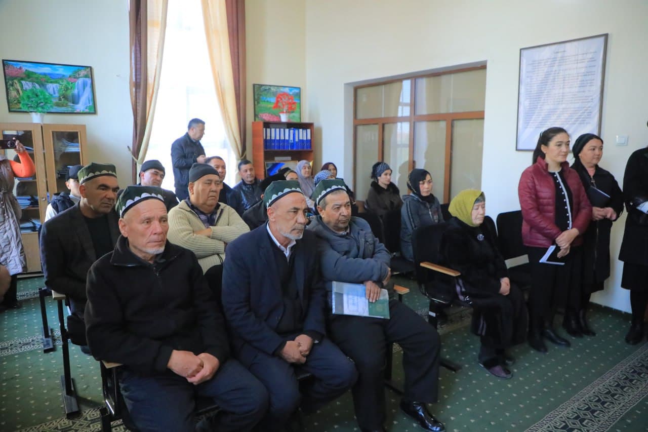 Head of the Justice Department Held a Mobile Reception