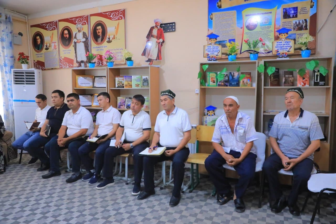 Qatag‘on mahallasida aholi muammolari hal etiladi