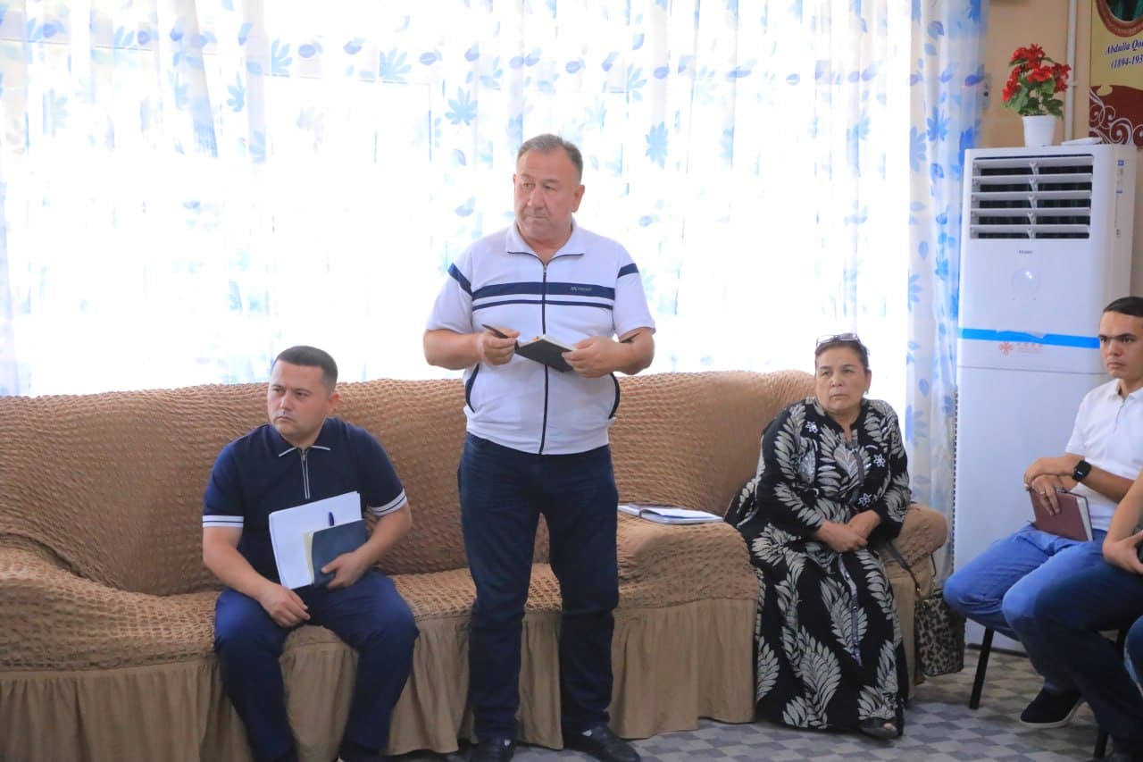 Qatag‘on mahallasida aholi muammolari hal etiladi