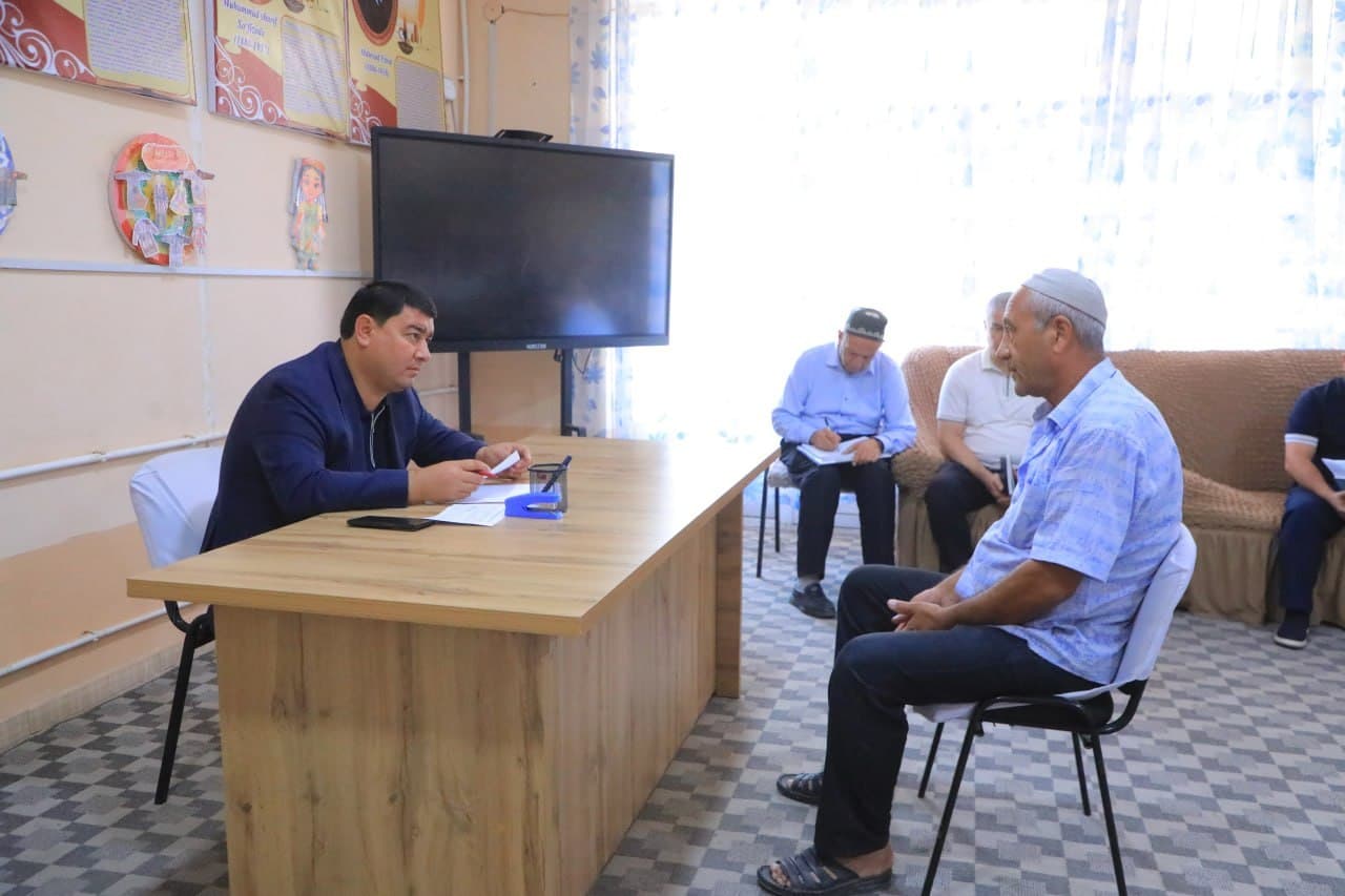 Qatag‘on mahallasida aholi muammolari hal etiladi