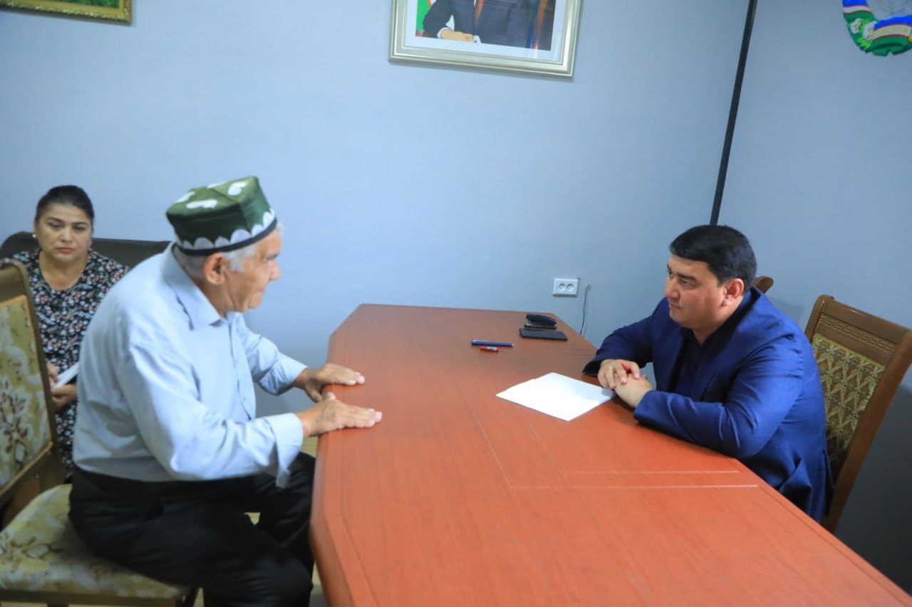 Bugun ommaviy qabul o‘tkazildi