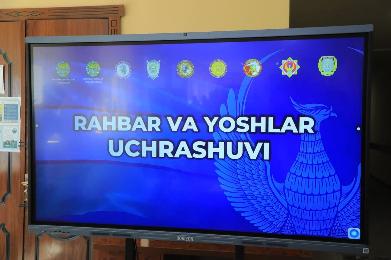 “Rahbar va yoshlar uchrashuvi” ochiq muloqot tarzida o‘tdi
