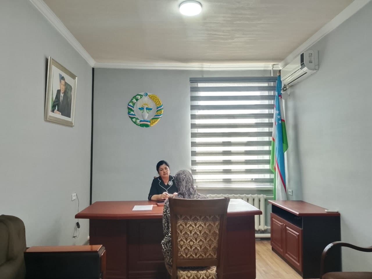 Xalq qabulxonasi binosida tuman hokimi o‘rinbosari, oila va xotin-qizlar bo‘limi boshlig‘i H. Mahmudovaning navbatdagi shaxsiy qabuli bo‘lib o‘tdi.