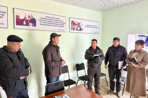 Foto: Navbatdagi oʻrganish ishlari Gumbuloq mahallasida olib borildi