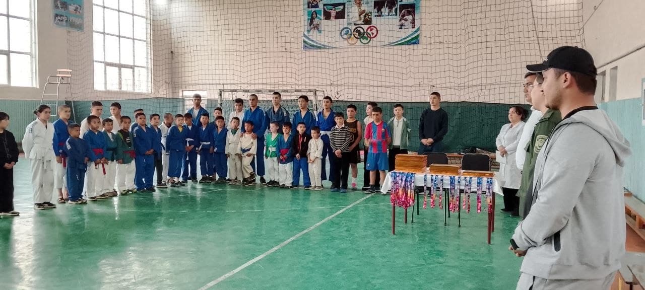 🏆 “Yangi O‘zbekiston — Olimpiya cho‘qqilari sari” musobaqasi doirasida kurash bellashuvlari o‘tkazildi
