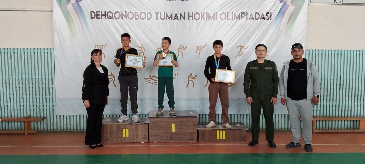 🏆 “Yangi O‘zbekiston — Olimpiya cho‘qqilari sari” musobaqasi doirasida kurash bellashuvlari o‘tkazildi