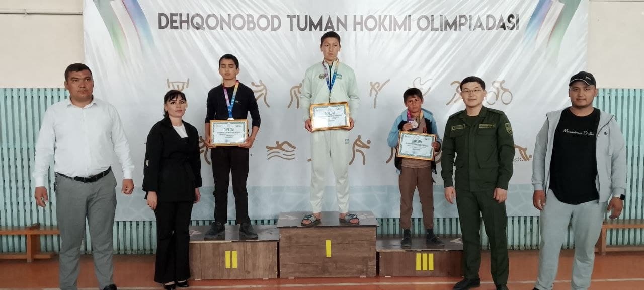 🏆 “Yangi O‘zbekiston — Olimpiya cho‘qqilari sari” musobaqasi doirasida kurash bellashuvlari o‘tkazildi