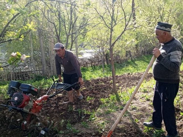 Istiqlol va Sarchashma mahallalarida bahorgi ishlar uyushqoqlik bilan olib borilmoqda