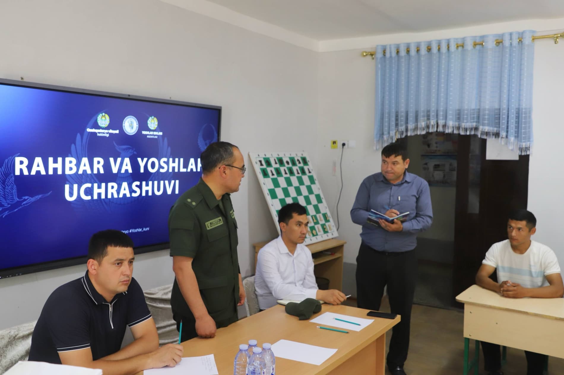 Dehqonobodda navbatdagi “Rahbar va yoshlar uchrashuvi” bo‘lib o‘tdi