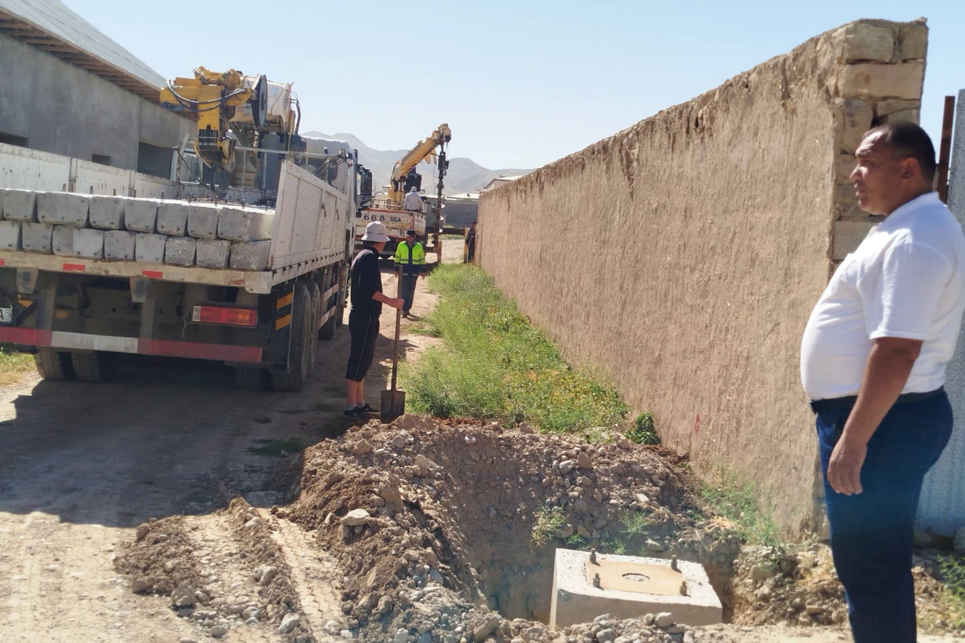 ⚡️ Bo‘ston mahallasida elektr ta’minotini yaxshilash ishlari davom etmoqda
