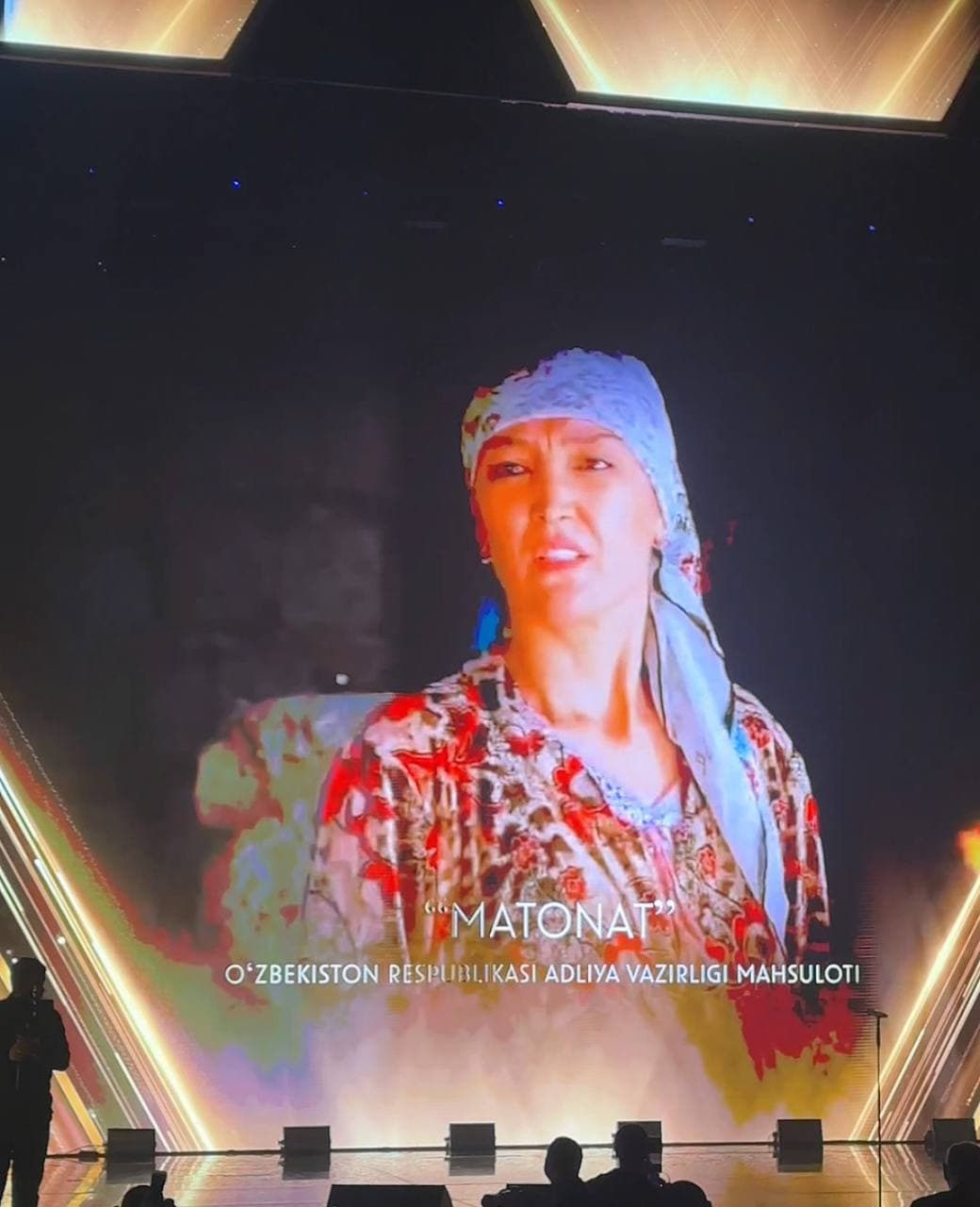 Adliya vazirligining "Matonat" filmi "Oltin Humo" mukofotiga sazovor bo‘ldi.
