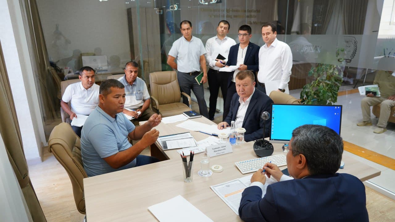 Министр юстиции провёл очередной приём в здании министерства