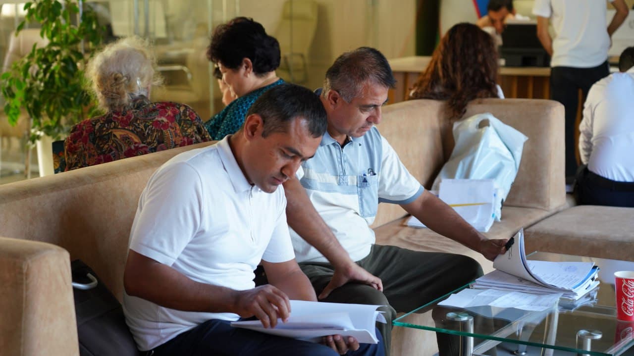 Министр юстиции провёл очередной приём в здании министерства