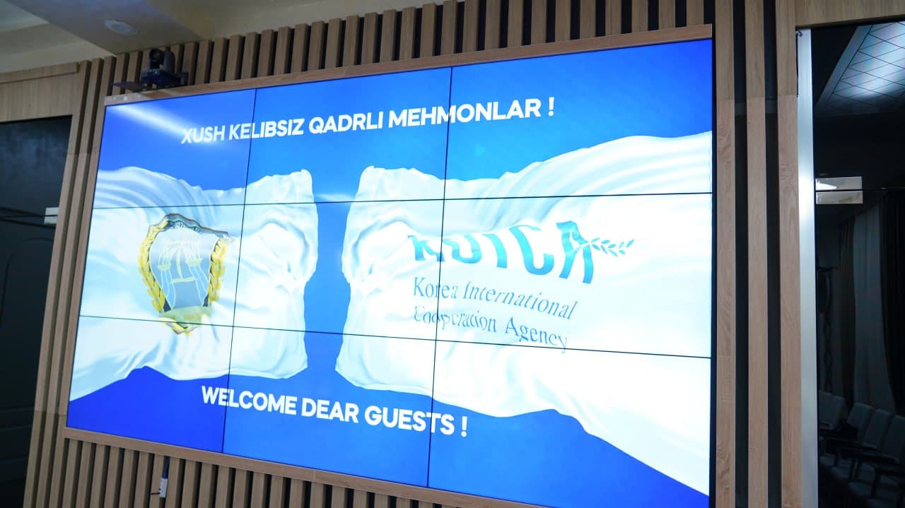 A meeting was held between Deputy Minister of Justice N. Mukhammadiyev and a delegation of experts from the Korea International Cooperation Agency (KOICA).