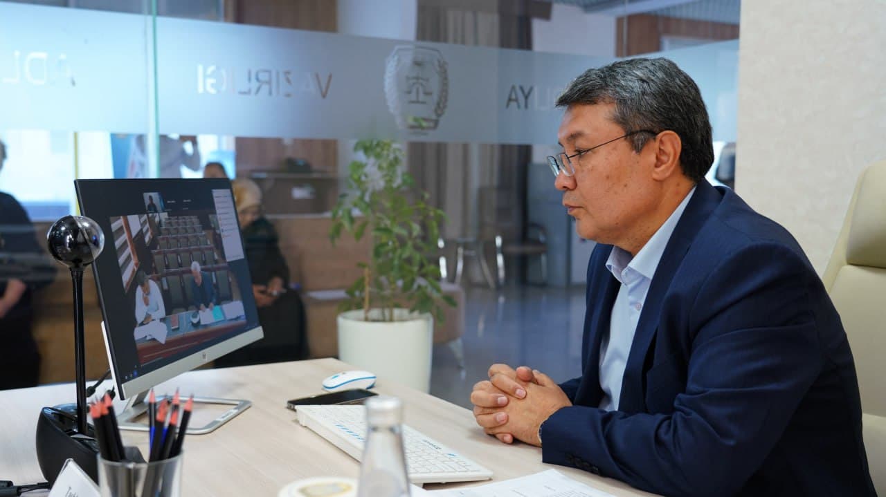 Министр юстиции провёл очередной приём в здании министерства