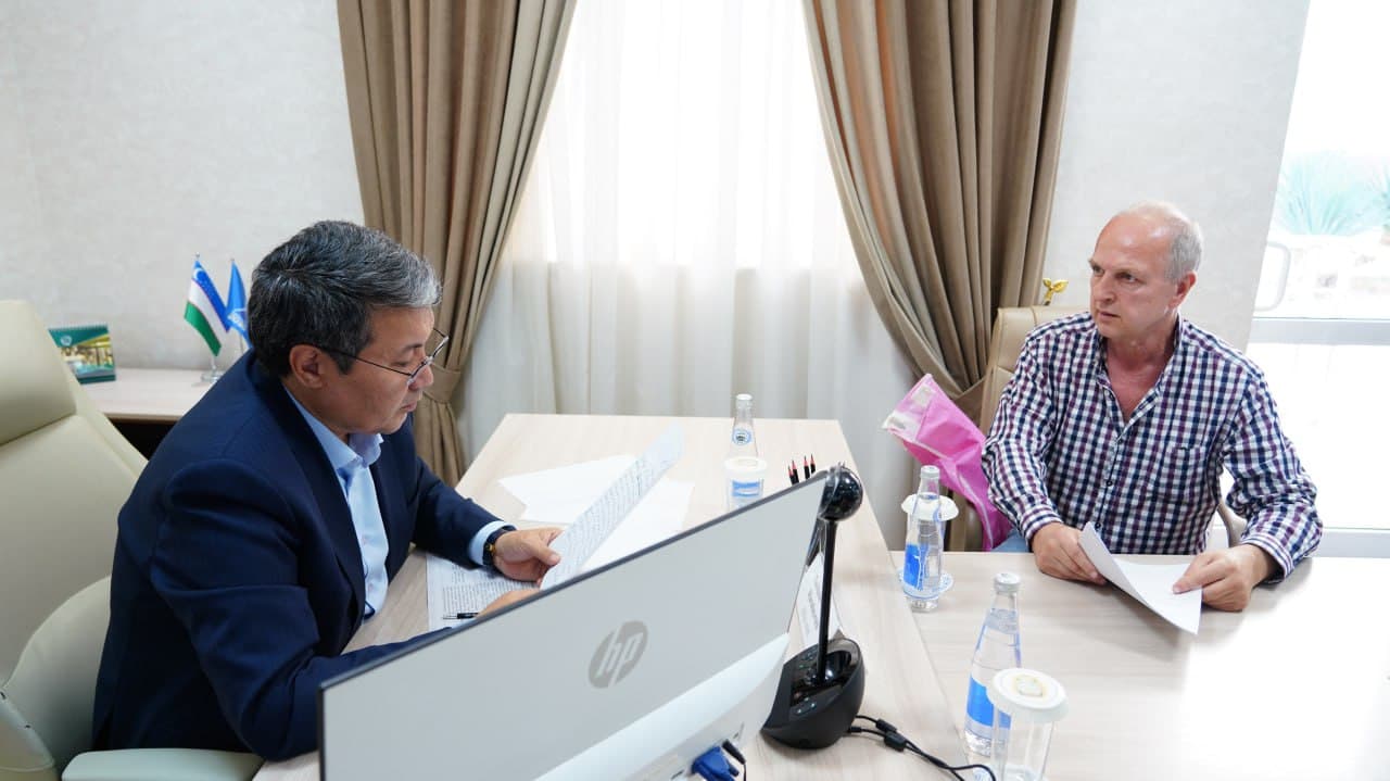 Министр юстиции провёл очередной приём в здании министерства