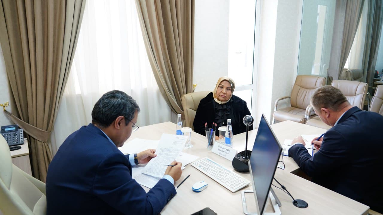 Министр юстиции провёл очередной приём в здании министерства