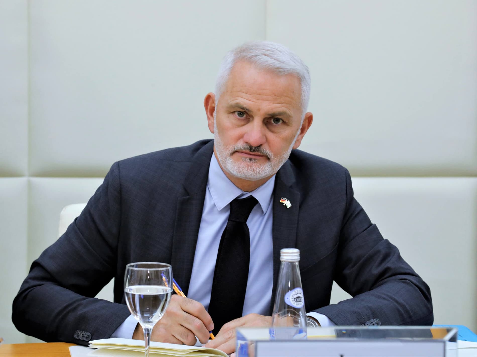 A bilateral meeting was held between the Minister of Justice Akbar Tashkulov and the delegation led by Carsten Müller, Chairman of the Committee on Legal Protection of Justice and Consumer Rights of the Bundestag of the Federal Republic of Germany.