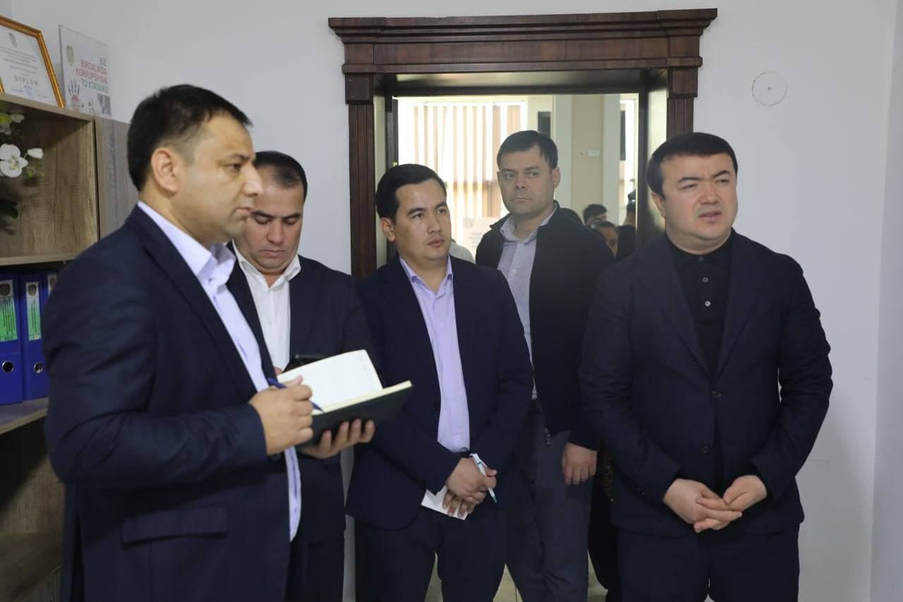 Заместитель министра юстиции Н. Мухаммадиев провёл встречу с предпринимателями Косонского района