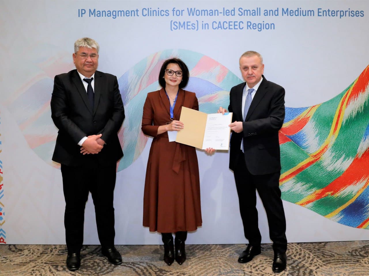 Состоялся второй день проекта «Клиника по управлению интеллектуальной собственностью для субъектов малого и среднего бизнеса под руководством женщин», проводимого в сотрудничестве Всемирной организацией интеллектуальной собственности (ВОИС) и Министерство