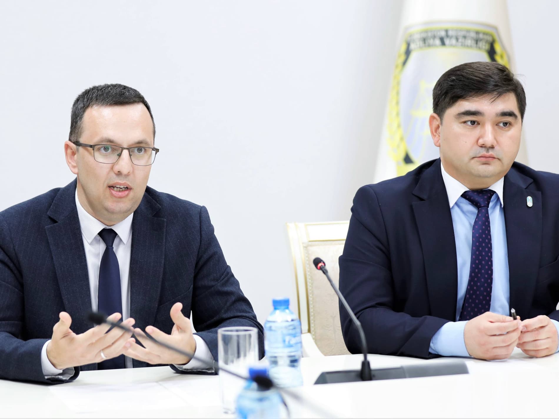 В Министерстве юстиции состоялась пресс-конференция.