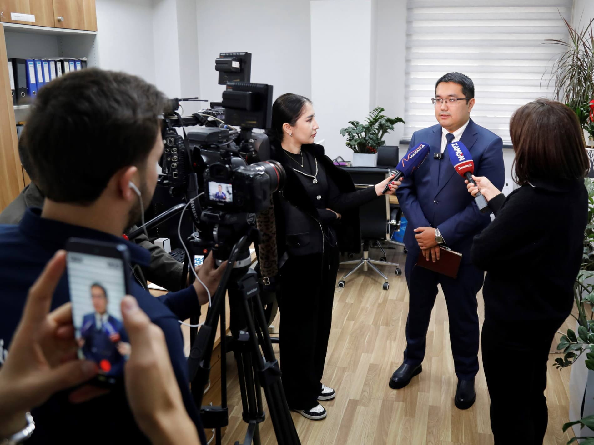 В Министерстве юстиции состоялась пресс-конференция.