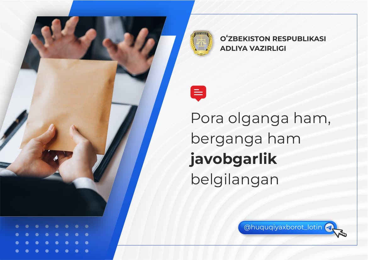 Jinoyat kodeksiga ko'ra: