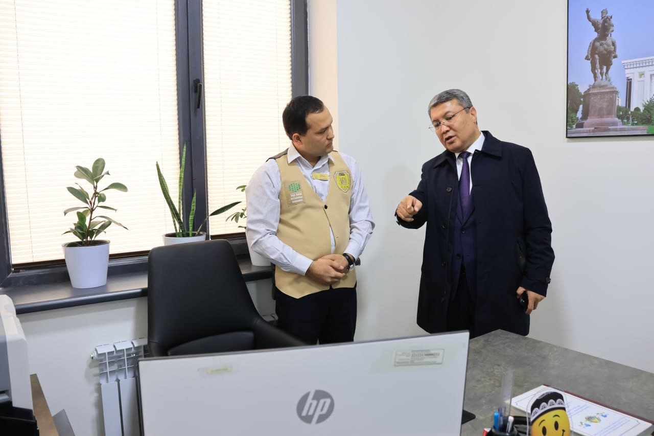Министр юстиции Акбар Ташкулов совершил очередную рабочую поездку в Сырдарьинскую область.