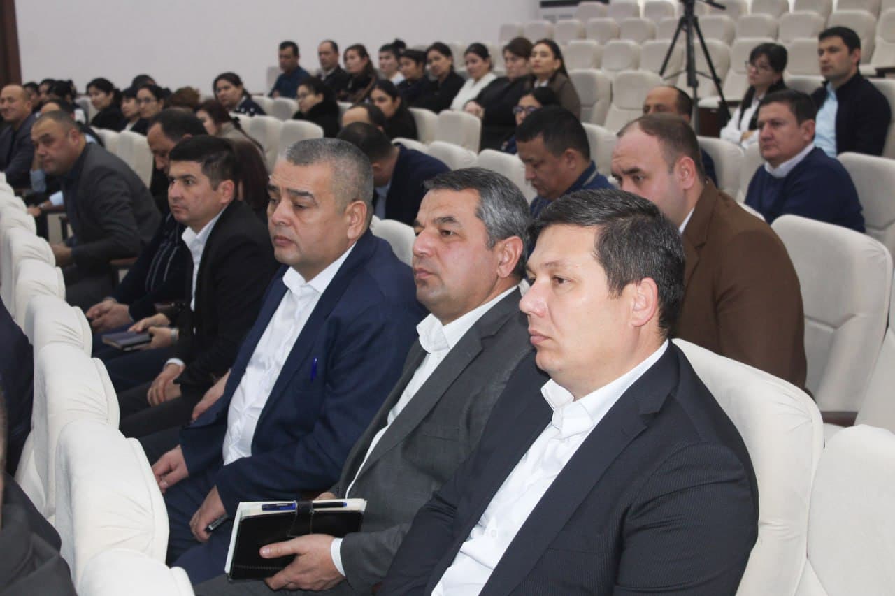 Xorazm viloyat adliya boshqarmasida o‘quv-seminar bo‘lib o‘tdi