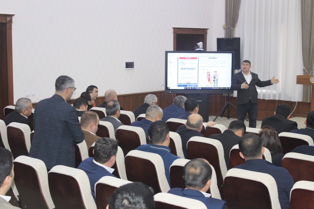 Xorazm viloyat adliya boshqarmasida o‘quv-seminar bo‘lib o‘tdi