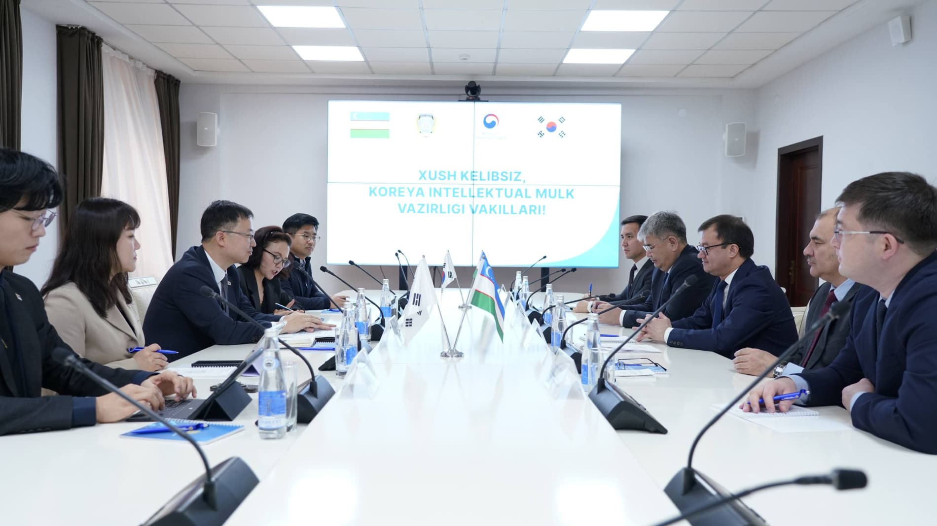 🇺🇿🤝🇰🇷 O‘zbekiston–Koreya hamkorligida milliy intellektual mulk tizimini takomillashtirish loyihasi amaliy bosqichga o‘tmoqda