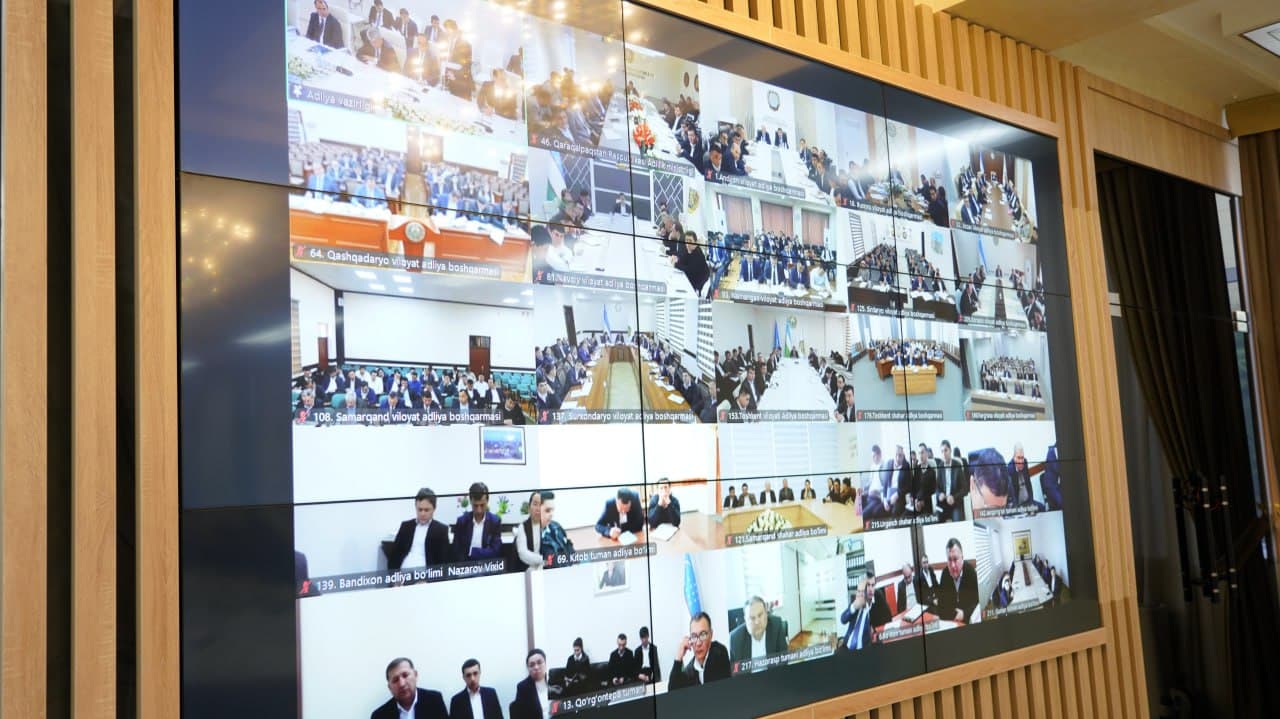 Adliya vazirligining navbatdagi kengaytirilgan hay'at majlisi bo‘lib o‘tdi.