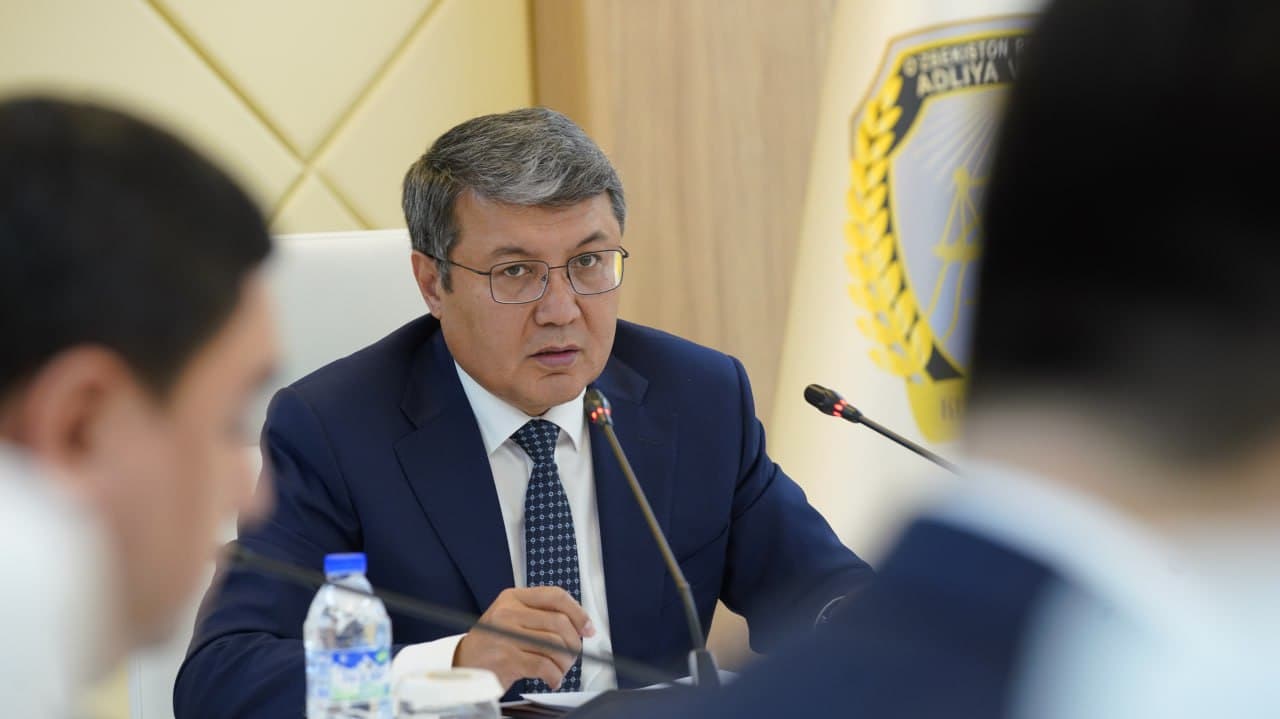 Adliya vazirligining navbatdagi kengaytirilgan hay'at majlisi bo‘lib o‘tdi.