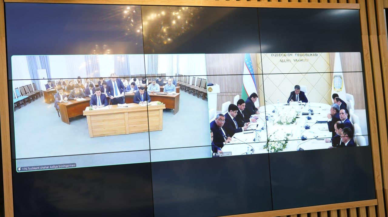 Adliya vazirligining navbatdagi kengaytirilgan hay'at majlisi bo‘lib o‘tdi.